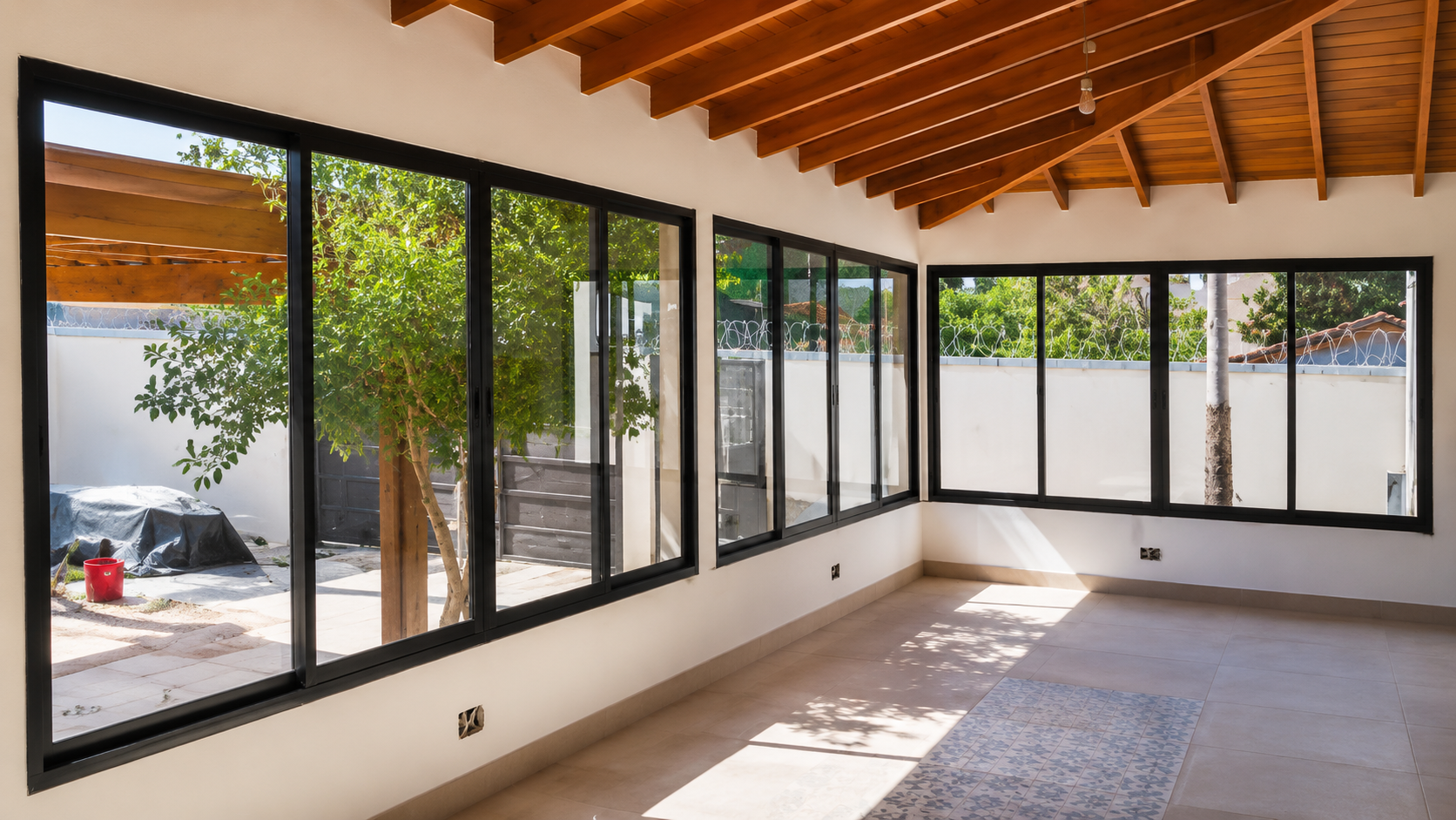 Esquadria: Janelas de alumínio